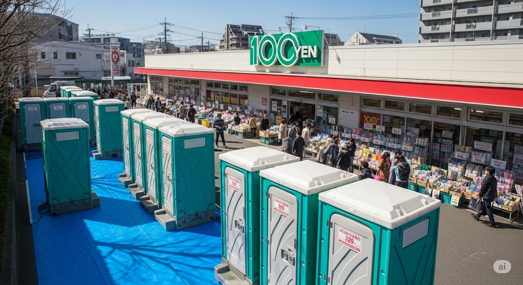 100均でも手に入る携帯トイレ