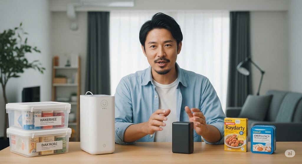 便利な防災セットは無印で揃える