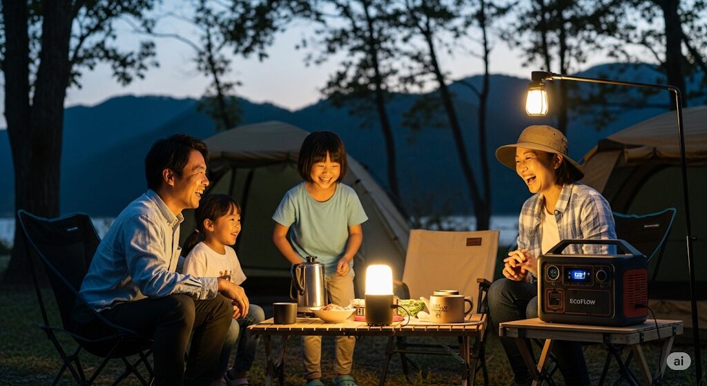 キャンプでは一体何に使えますか？