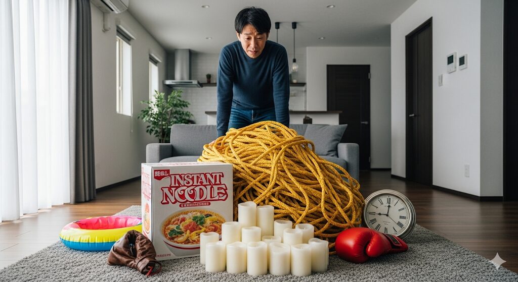 防災グッズで本当にいらないものランキング