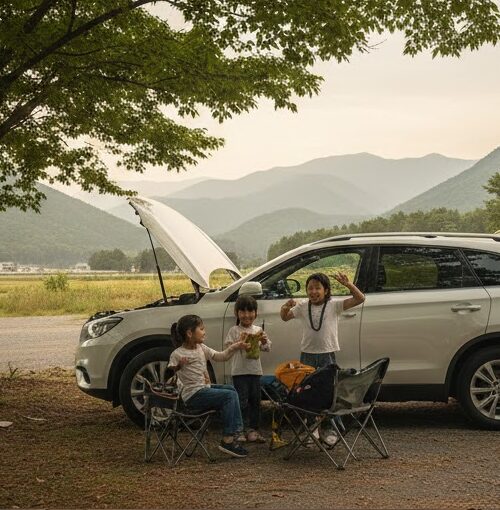 一晩中アイドリングした際のガソリン消費量