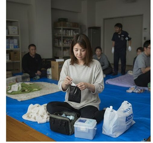 避難所など災害時の生理用品の捨て方と基本マナー