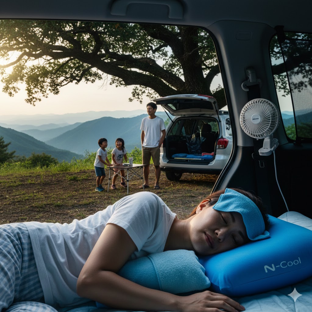 標高の高い場所や日陰を選んで暑さを凌ぐ