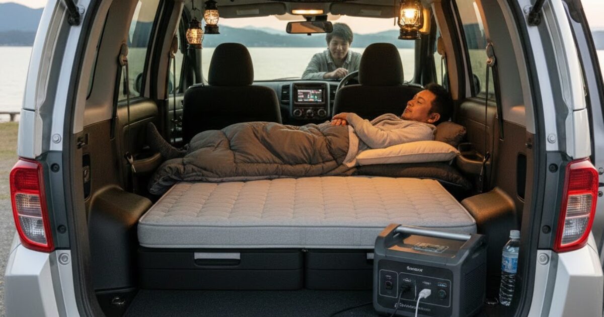 フリードスパイクで車中泊！中古選びから快適改造のコツまで