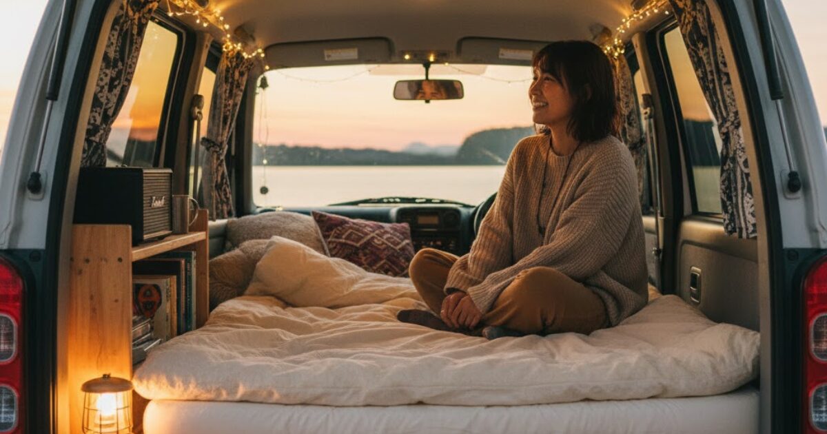 ダイハツのムーブで車中泊を始める準備